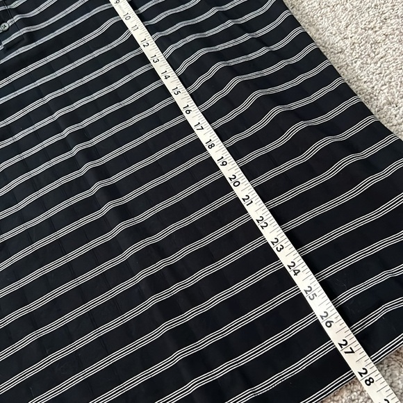 Nike Tiger Woods Collection Classic Black Striped Polo Large - Picture 8 of 8